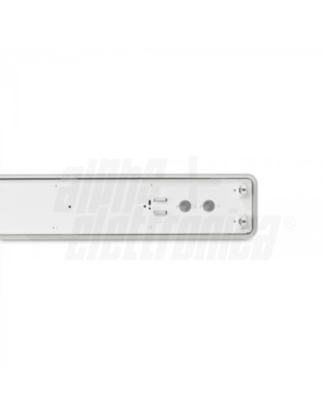 Plafoniera stagna 2tubi led t8 1,5m ip65 tubi non inclusi