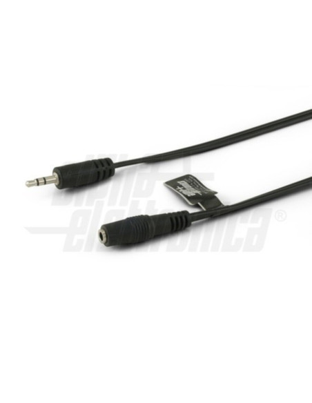 Cavo da spina jack3,5 a presa jack3,5 1,5m sacchetto