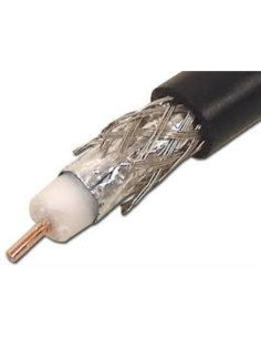 Cavo coax classe a - h-399a al PVC 6,6 mm bianco easyreel...