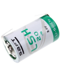 Batteria litio 3,6V 13Ah D con pagliette