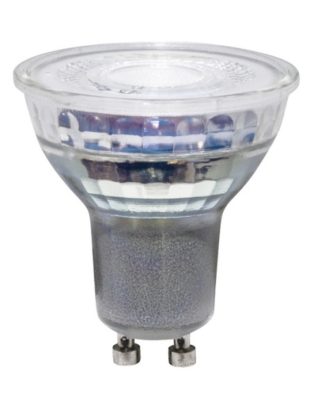 Lampada LED par16 GU10 220V 7W 4000k 60° led SMD 550lm 50x55mm