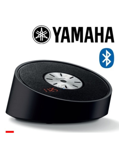 Diffusore desktop bluetooth con sveglia nero