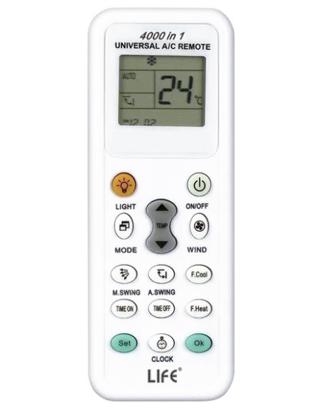 Telecomando condizionatori 4000 in 1