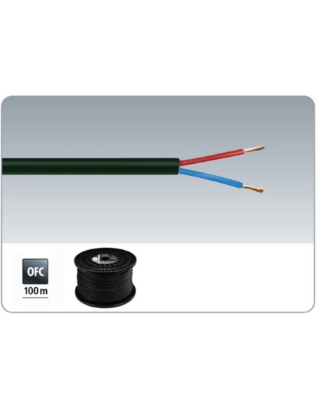 Cavo altoparlanti 100V ⌀8,2mm 2x2,5mm²