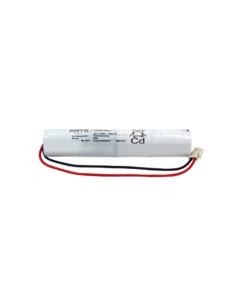 Pacco batterie 4x D 4,8V 4000mAh + molex alta temperatura...