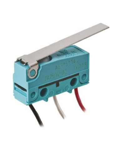 Microswitch subminiatura SPDT uscita cavo leva...