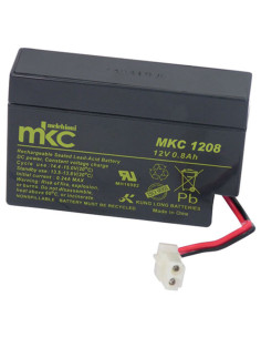 Batteria al piombo ric 12V 0,8Ah con cavo e connettori