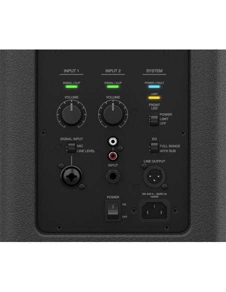 Diffusore attivo line array f1 nero