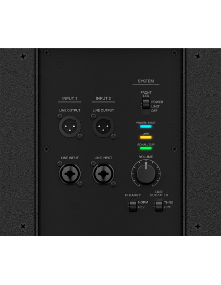 Diffusore attivo subwoofer f1 nero