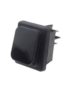 Inter. bipolare nero IP65 16A 250VAC non lumin. faston...