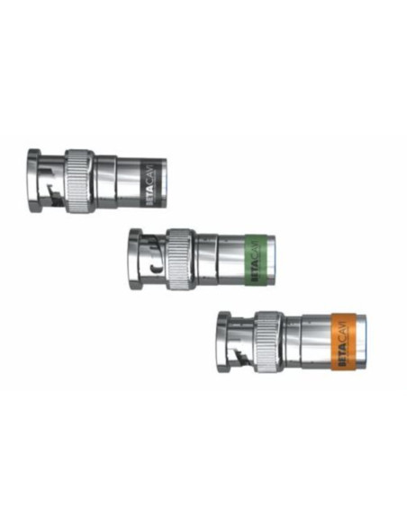 Connettore BNC maschio a compressione per cavo hd4019