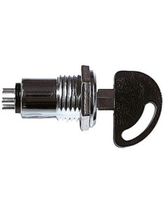 Comm chiave miniat. 3 pos. \estr chiave 3 pos