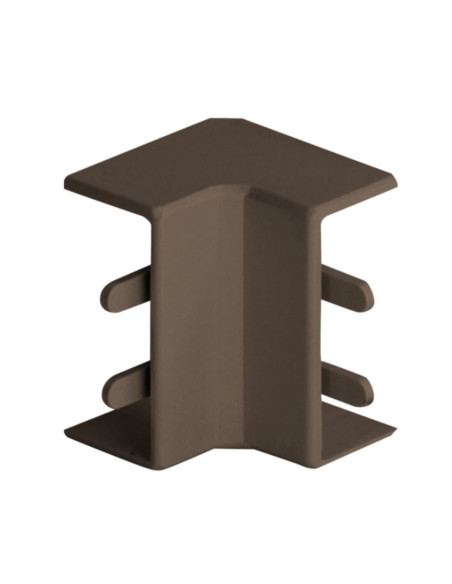 Angolo interno per minicanalina 22x10 marrone Bocchiotti