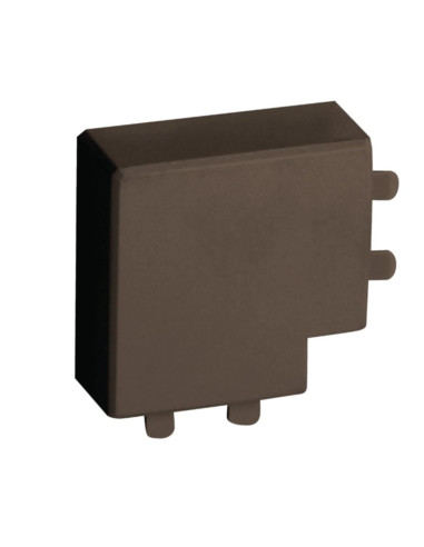 Angolo piano per minicanalina 22x10 marrone...