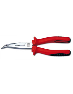 Pinza a becchi mezzotondi piegati