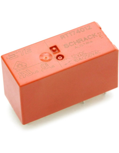 Rele' Schrack 12VDC 1 scambio 10A 250vac SPDT