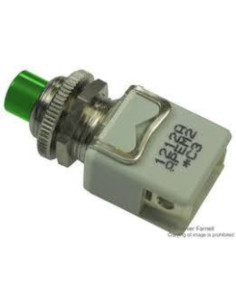 Pulsante verde normalmente aperto 4a 250V