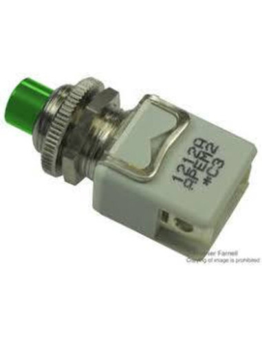 Pulsante verde normalmente aperto 4a 250V