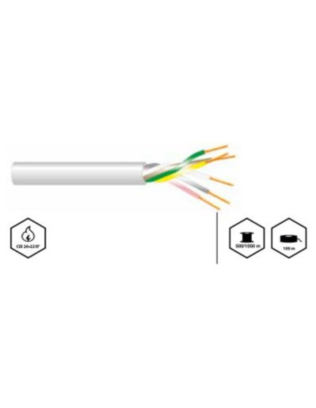 Cavo FR2OR 450/475v 4x0,50 grigio non schermato