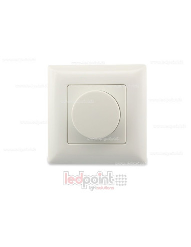 Dimmer da parete a rotella 0-10V e telecomando RF