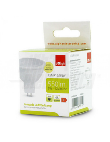 Lampada LED GU5,3 5W 12VAC/DC 3000K