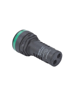 Spia LED 24VAC/DC verde nd16 22ds2 24V 2