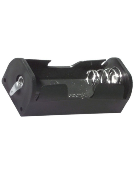 Portabatterie 1x mezza torcia