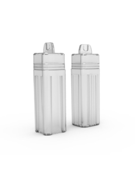 Contenitore plastico per batteria 18650