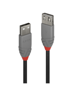 Cavo USB 2.0 Tipo A/A M/F 5m Anthra Line