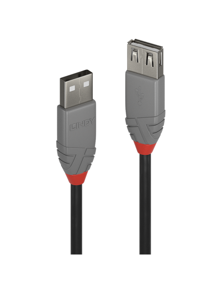 Cavo USB 2.0 Tipo A/A M/F 5m Anthra Line