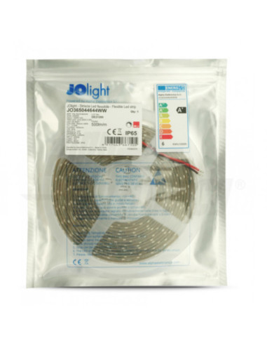 Striscia LED 64l/m 24Vdc 4,8W/m 2700K 5m