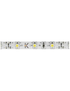 Striscia LED 12V 4,8W/m IP64 300LED bianco caldo