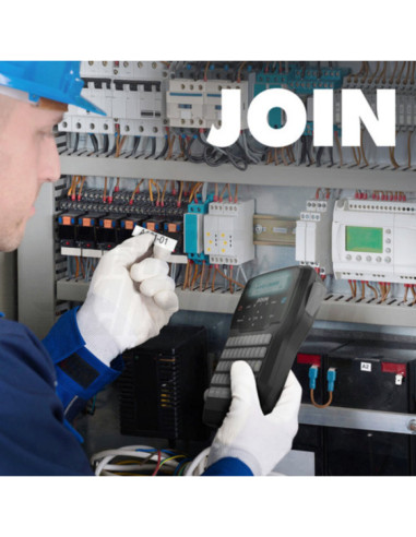 Kit etichettatrice portatile + custodia...