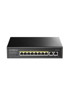 Switch PoE 8 porte gigabit 100W + 2 porte uplink