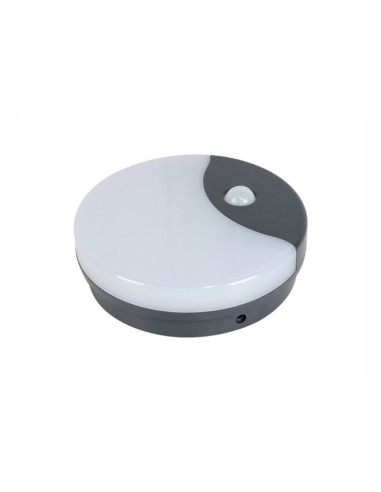 Plafoniera LED IP54 cct 12W 960lm tonda...