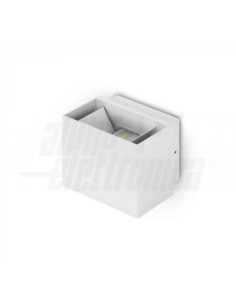 Applique Led 10W 230Vac 4000K IP65 corpo bianco