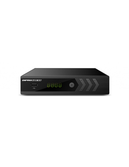 Decoder digitale terrestre DVB-T2 HEVC doppio tuner pvr play+rec