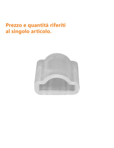 Tappo chiusura strisce LED 220V