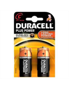 Batteria C mezza torcia blister 2pz duracell