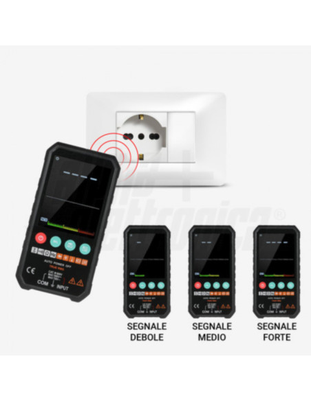 Multimetro digitale tascabile - True RMS 1000VDC 750VAC