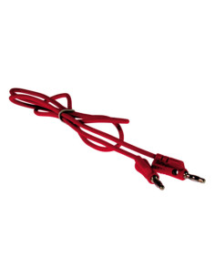 Cavo banana/banana 1m rosso