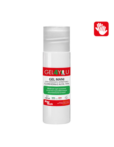 Gel igienizzante per mani 125ml