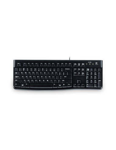 Tastiera logitech USB K120 nera