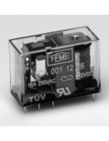 Rele' 12VDC 1 scambio 16A