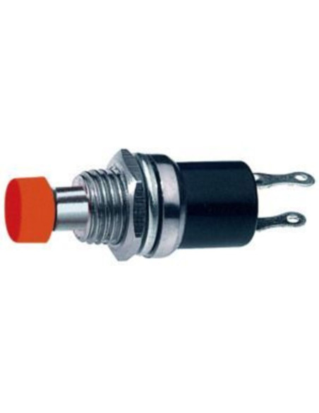 Pulsante normalmente chiuso rosso professionale