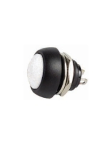 Pulsante bianco NO off-(on) 2p