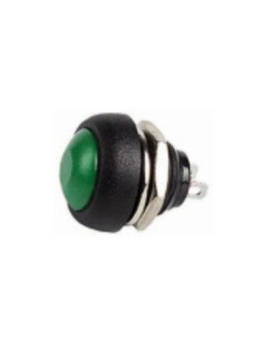 Pulsante verde NO off-(on) 2p