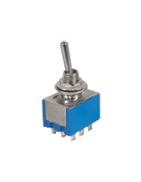 Deviatore miniatura triplo a levetta