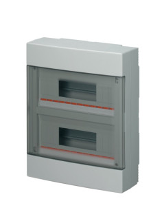 Centralino con porta IP40 24 moduli