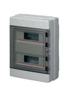 Centralino 24 moduli con porta IP65